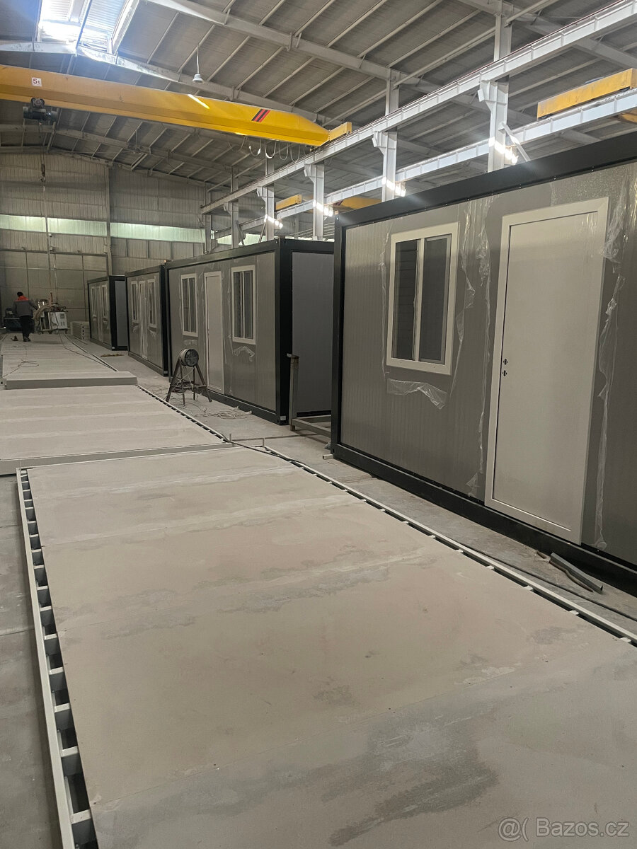 Obytný kontejner, stavební buňka, kancelář...skládací