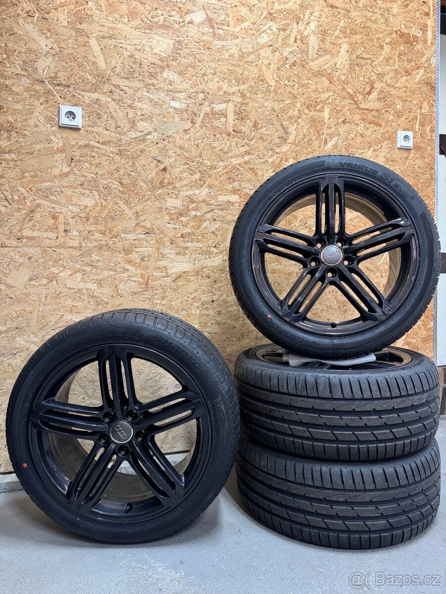 Originál Audi R19”, 5x112 - Letní Hankook - 255/40 R19 Nové