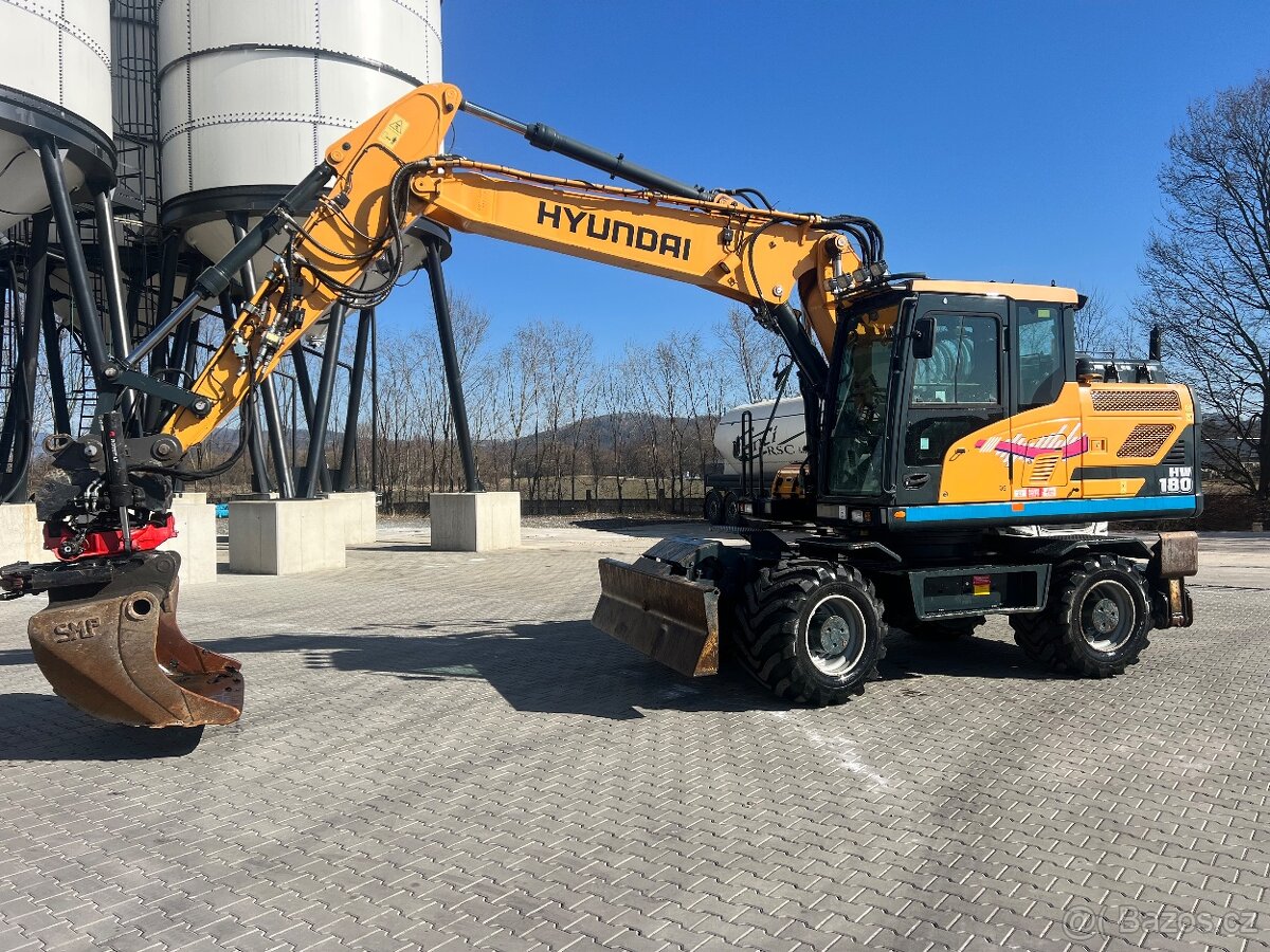 Hyundai HW 180 rototilt R6
