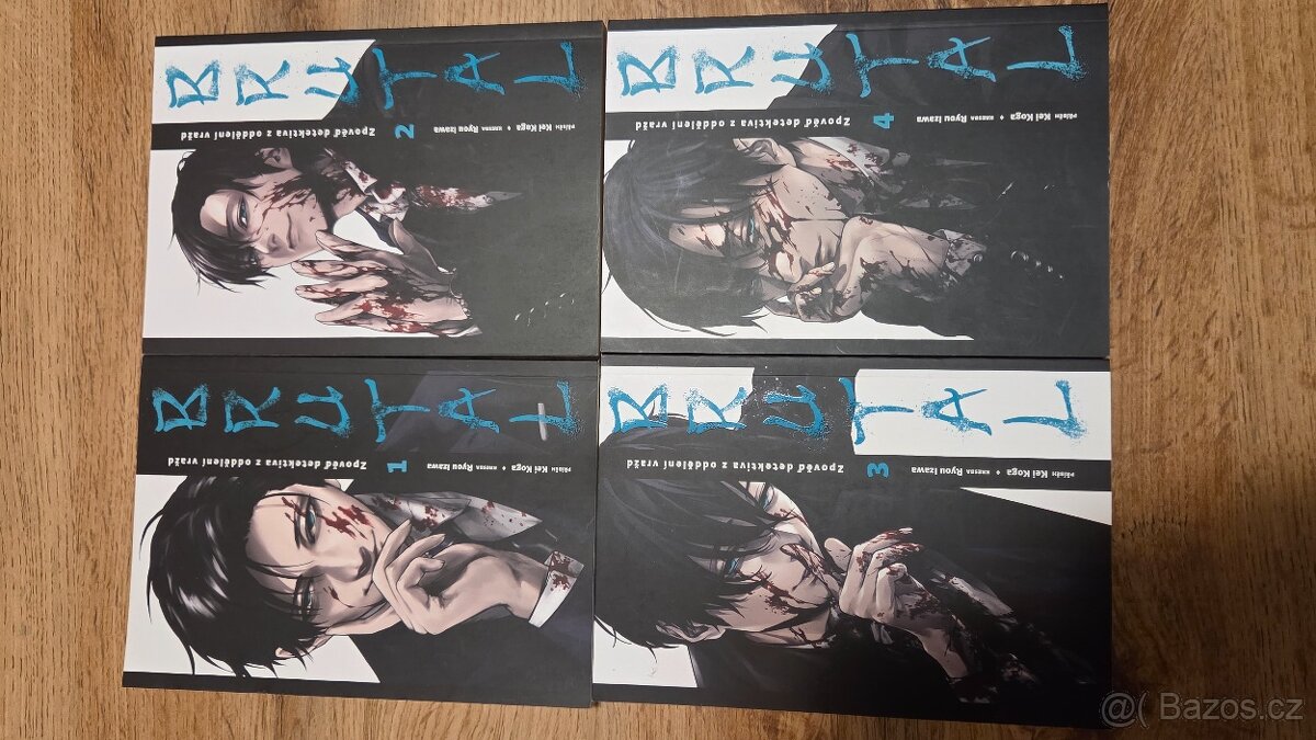 BRUTAL - kompletní série manga knih