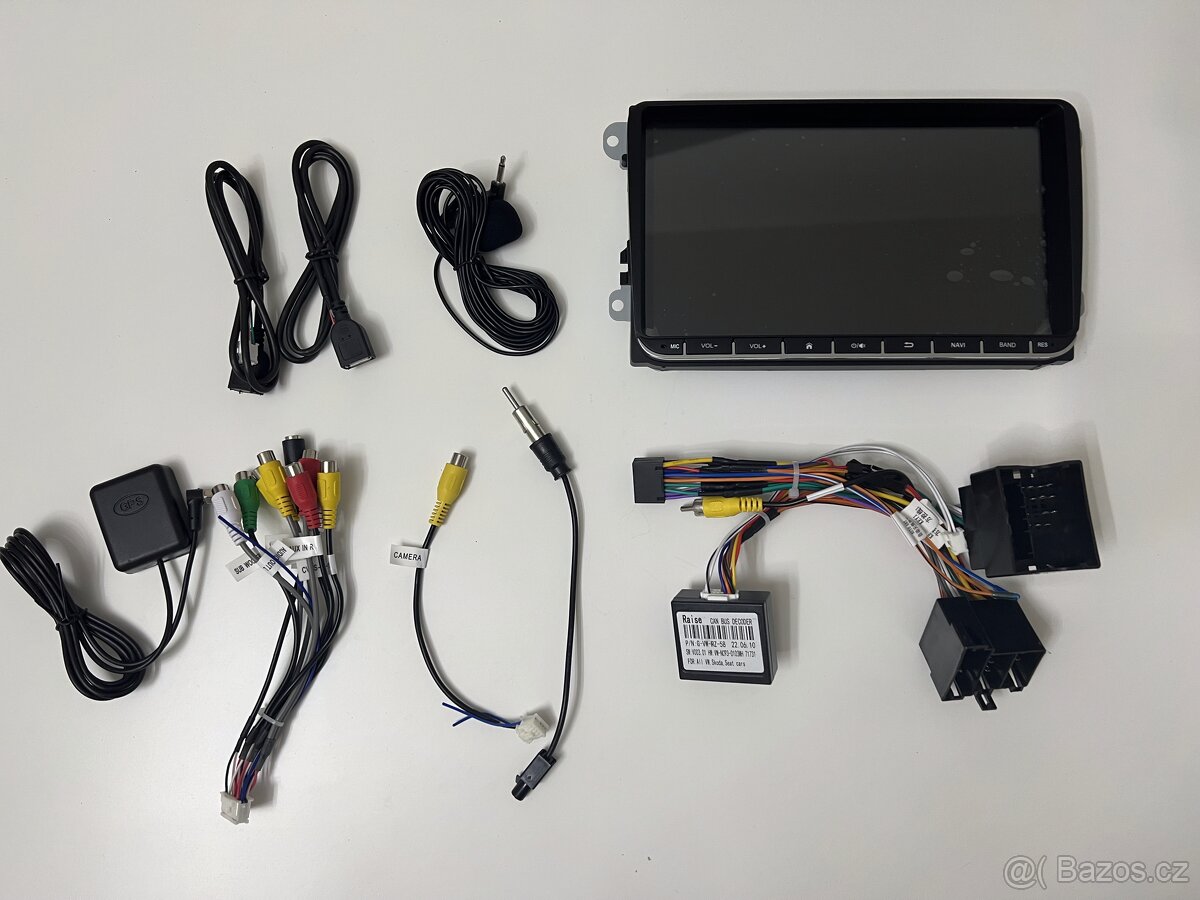 NOVÉ 9" Android 14 Autorádio VW ŠKODA SEAT