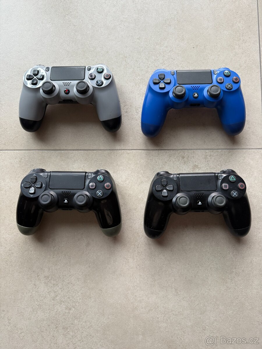 Ovladače SONY na PS4 dualshock