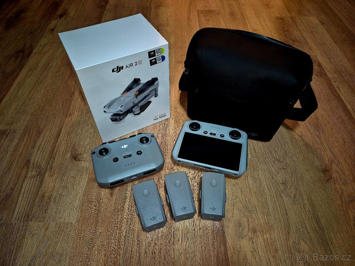 Dji Air 2s - nová jednotka, použité příslušenství