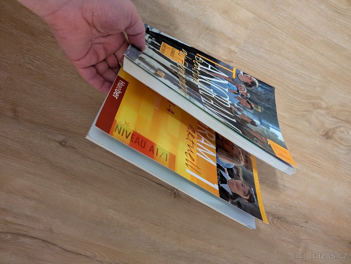 🎒 Tangram učebnice němčiny – dvojice knih za 120 Kč 🎒