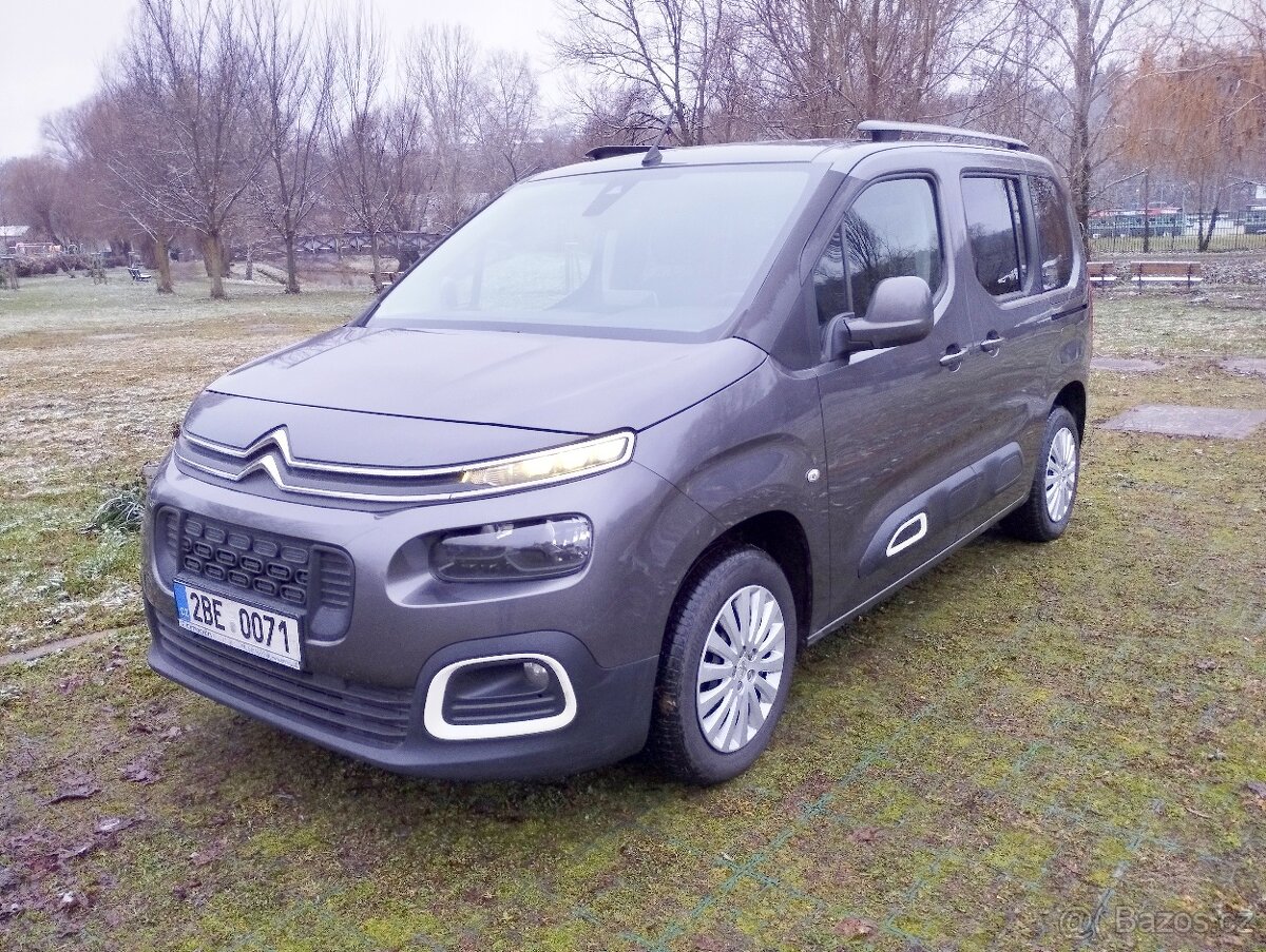 Citroën Berlingo, 08/2019, 1.5 nafta HDI 96 kW, 1.maj.ČR DPH
