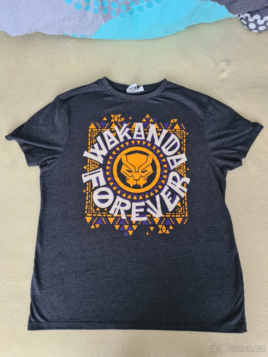 Triko Marvel Black Panther