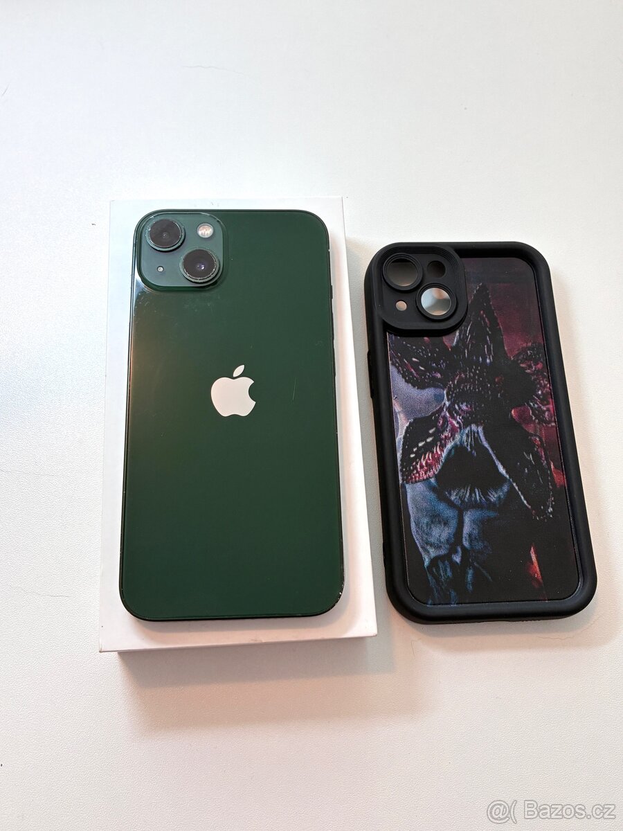 iPhone 13 128gb zelený, 87% baterie