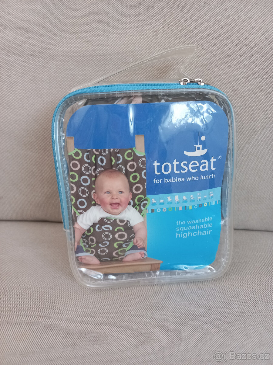 Dětská přenosná textilní židlička Totseat