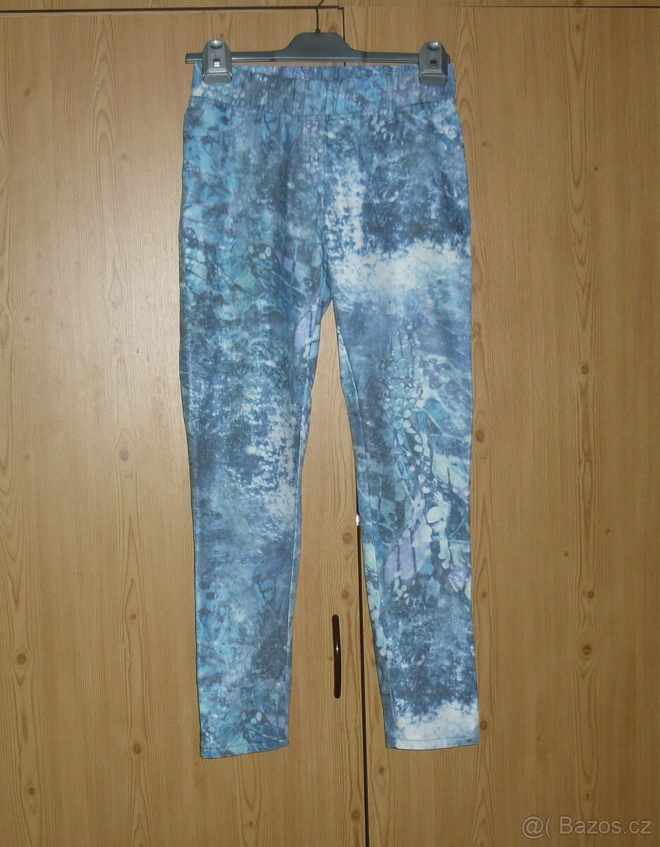 Dámské modré kalhoty - jegíny Paulo Connerti