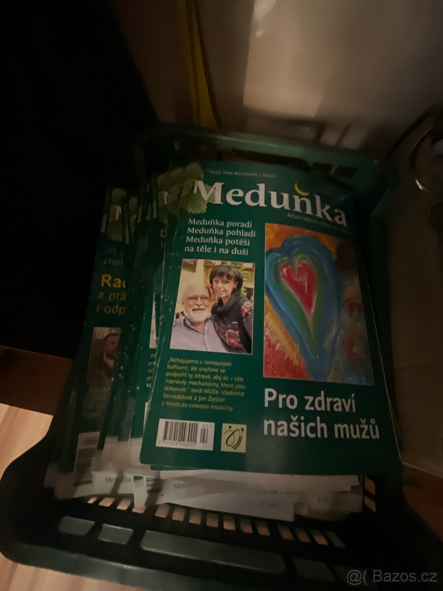 Daruji časopisy Meduňka