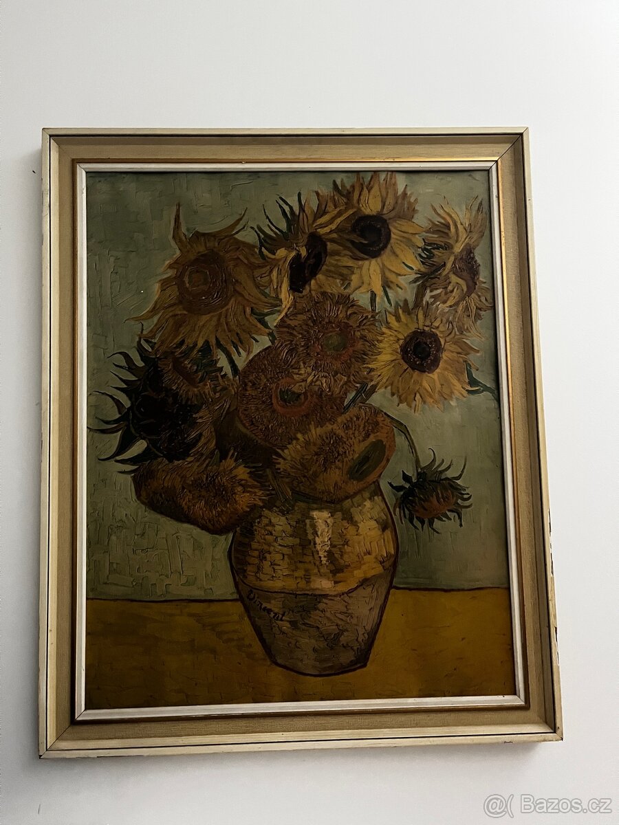 Reprodukce van Gogh “Slunečnice”
