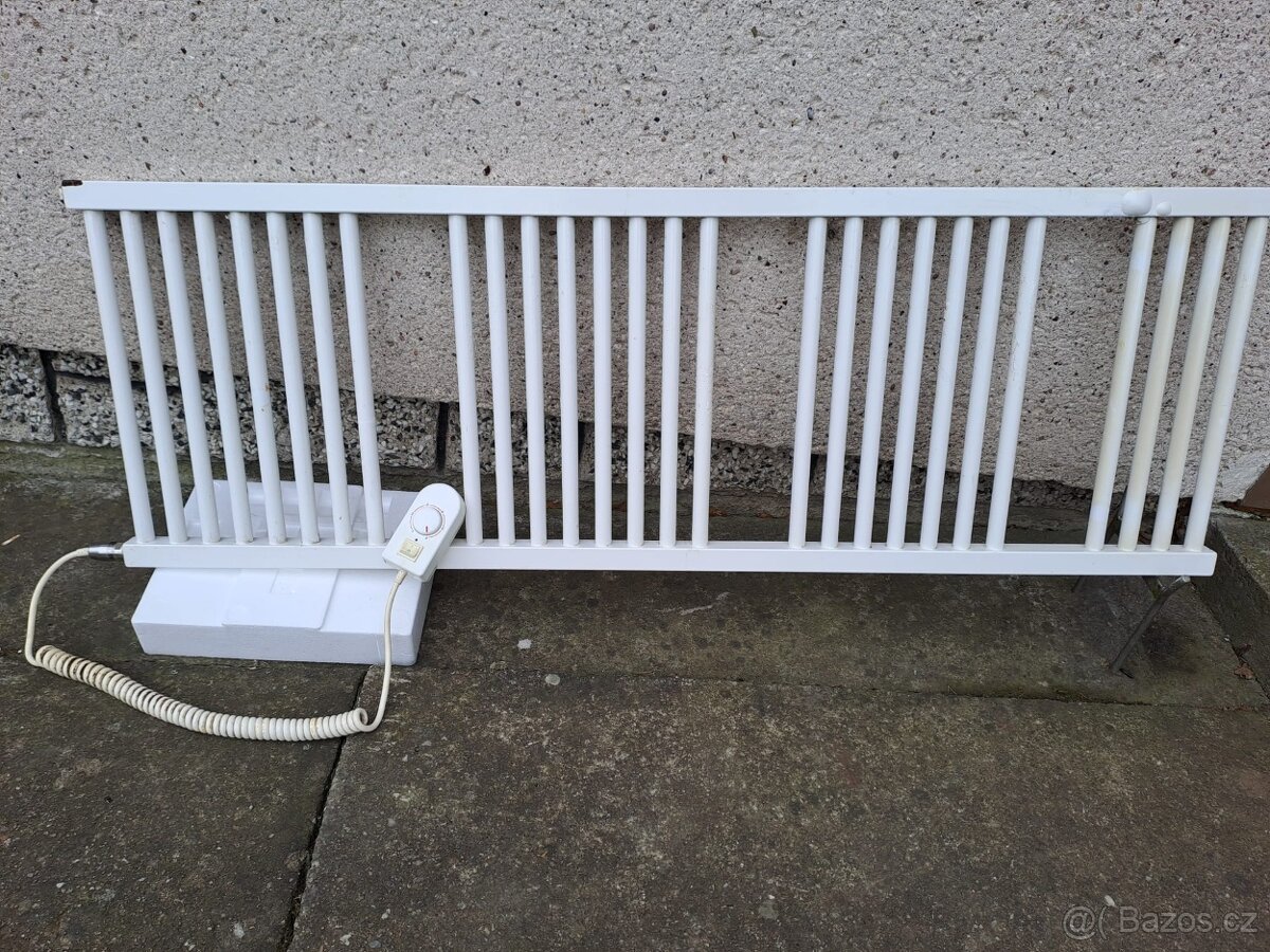 Koupelnový radiátor elektrický s regulací - 500W 450/1320