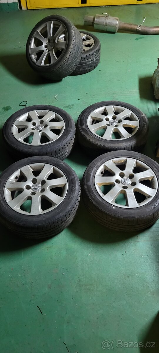 Alu kola 5x114,3 R16 lexus is200 205/55