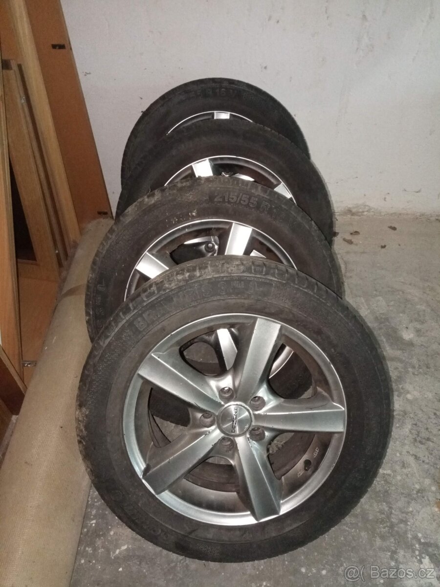 ALU kola DEZENT+1 x disk