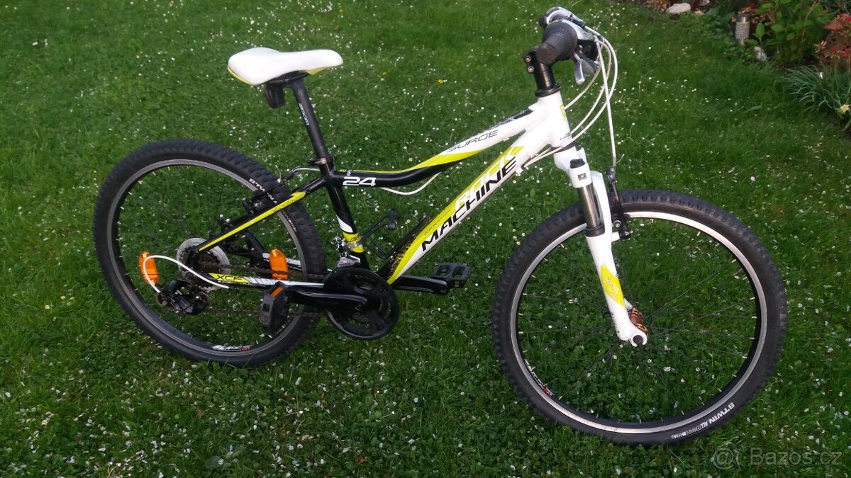 Horské kolo Rock Machine 24", můžu POSLAT s lehkým ALU ráme