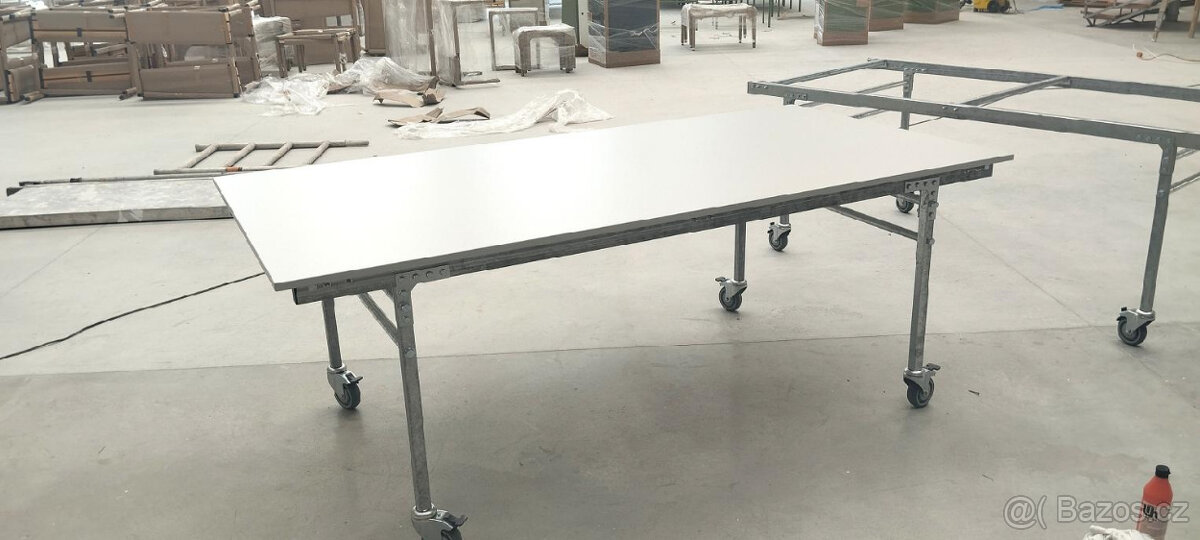 Velký pracovní pojízdný stůl Ralis-systems 750x1000x2000