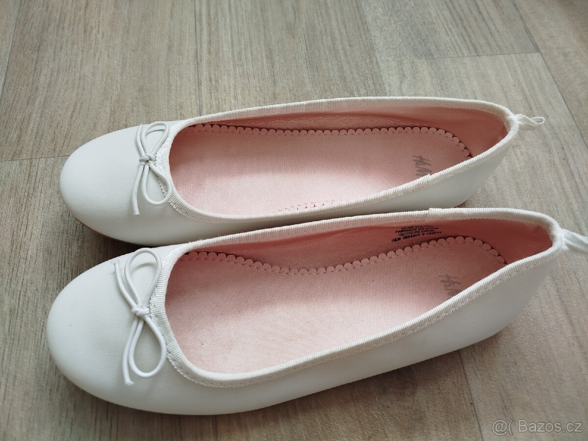Baleríny H&M, vel.35, top stav