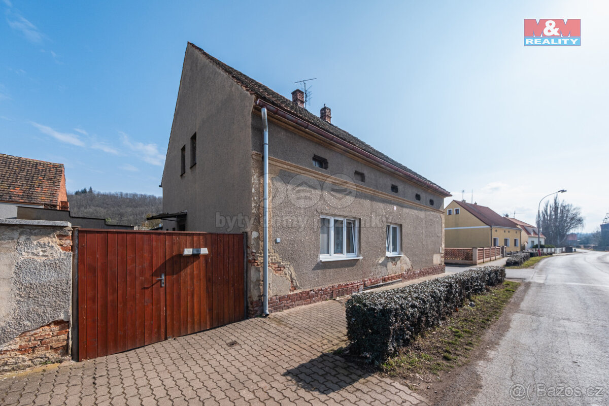 Prodej rodinného domu, 4+1, Kryry, ul. 5. května