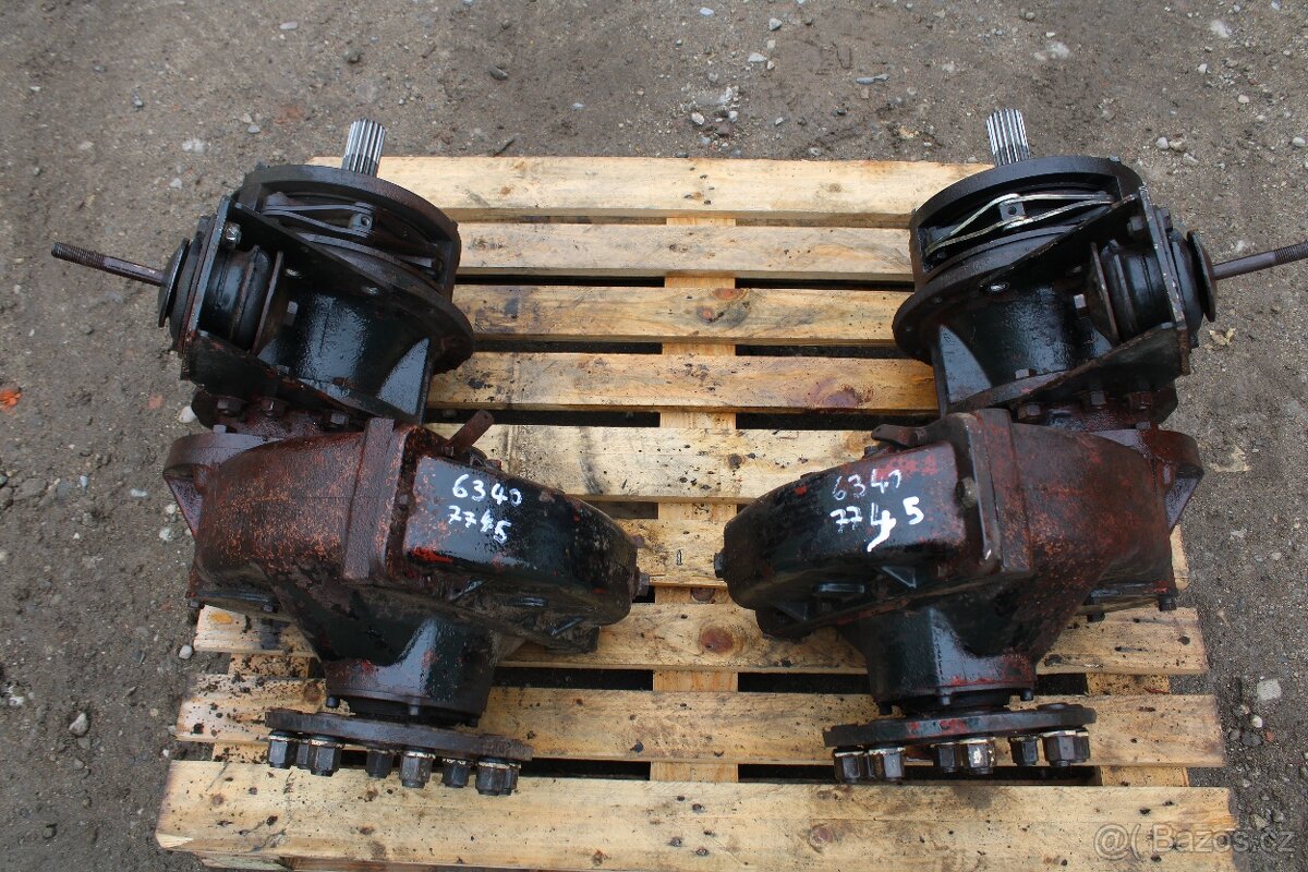 Zetor 6340 7745 portály pár kotoučové brzdy