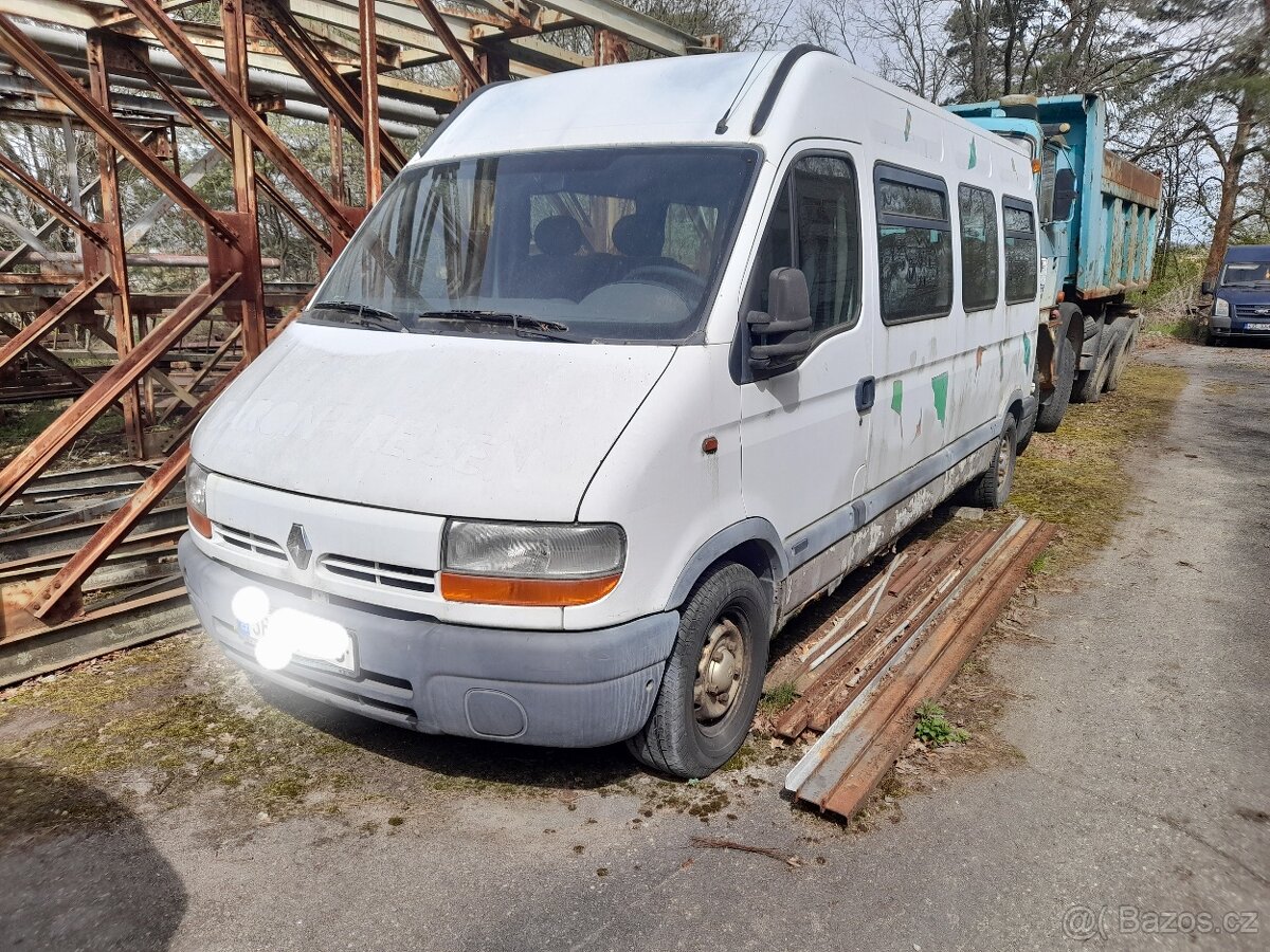 Renault MASTER BUS 2.5D , POČET MÍST 16+1