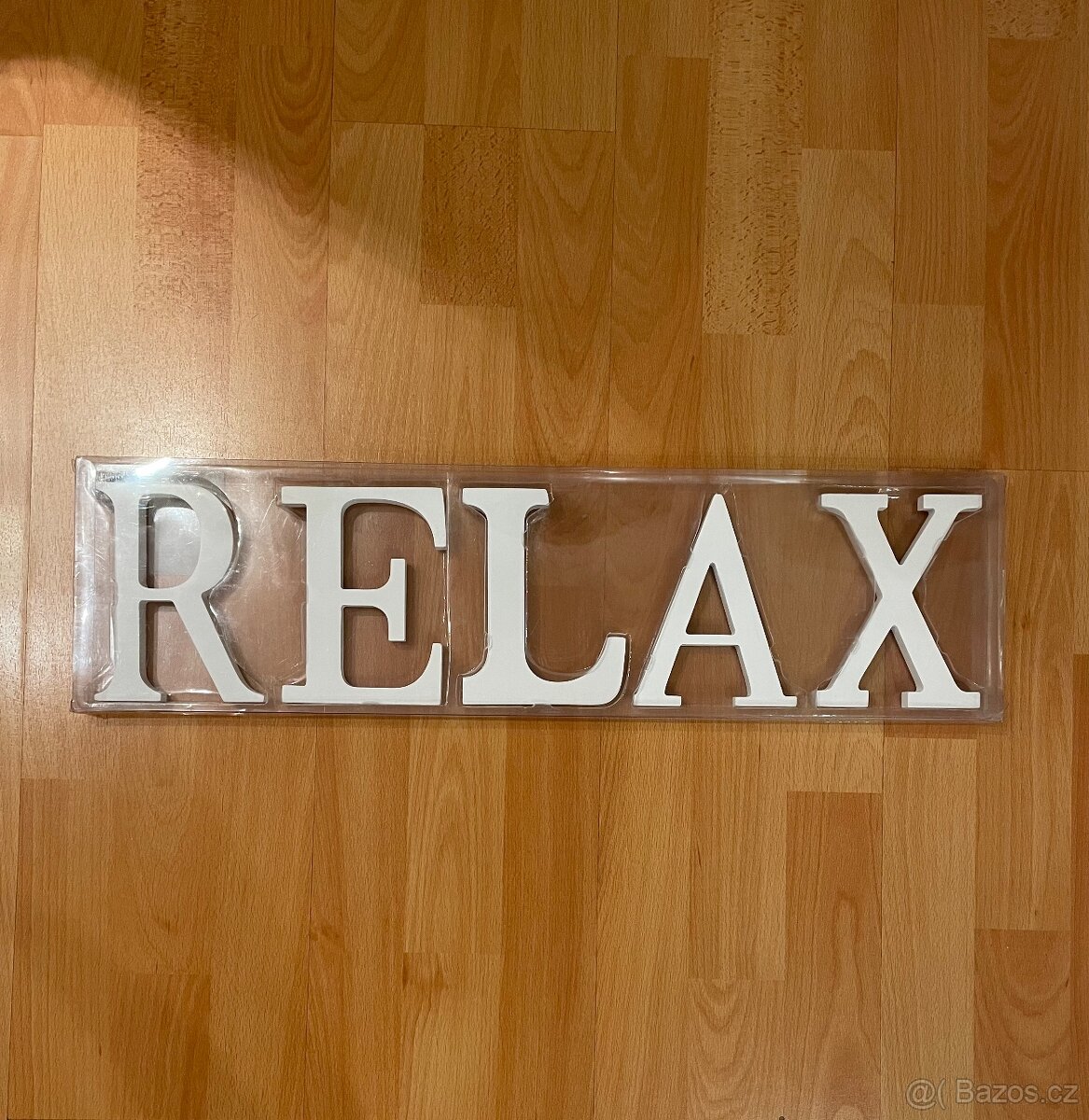 Dekorační text Relax