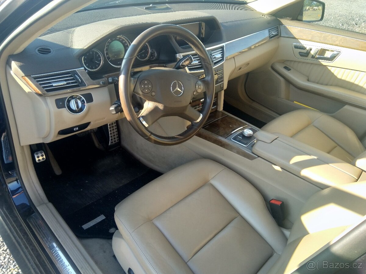 Kožený interiér na Mercedes Benz E - w212 combi