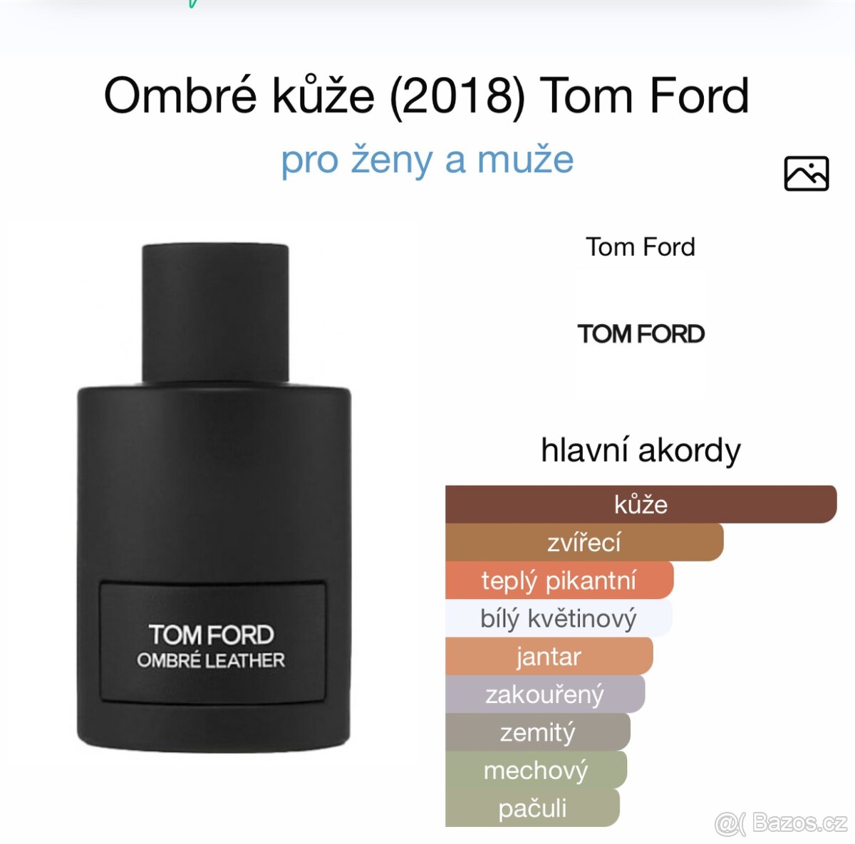 Tom Ford Ombre Leather – originální tester 100 ml, 97 % – ce