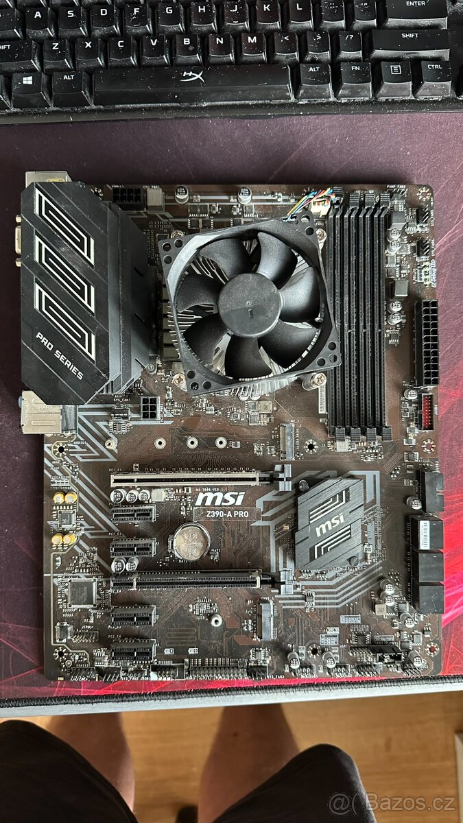 MSI Z390-A PRO + i3-9100 (4C/4T)