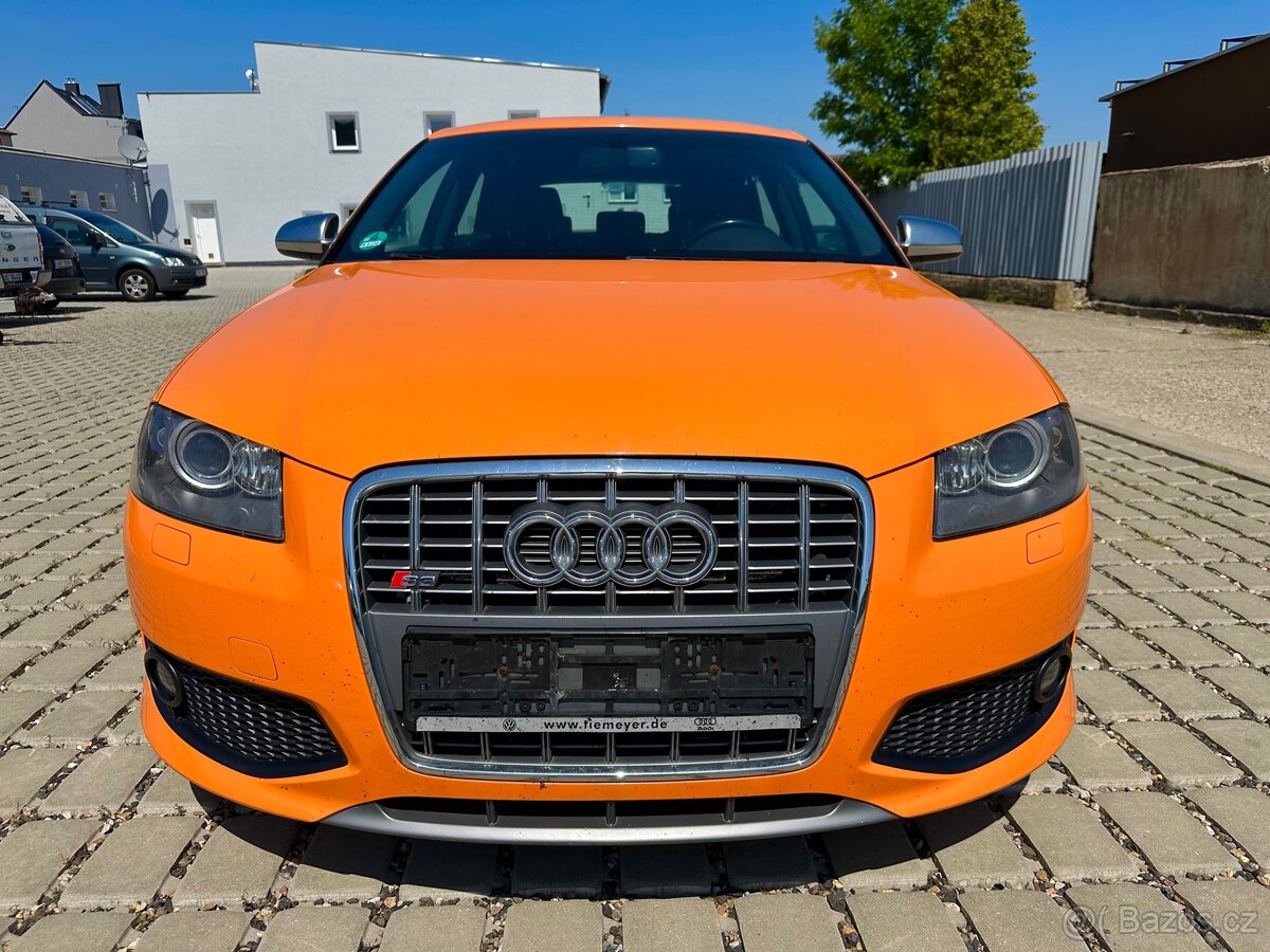 Audi S3 8P, 2.0 turbo, 270 koní, Quattro, manuál, výbava