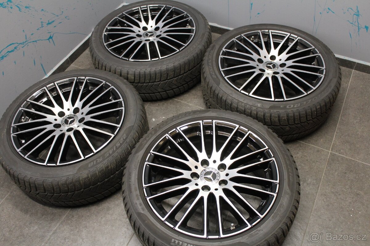 AS349 Alu sada vč pneu Mercedes 225/45/18 18" TPMS