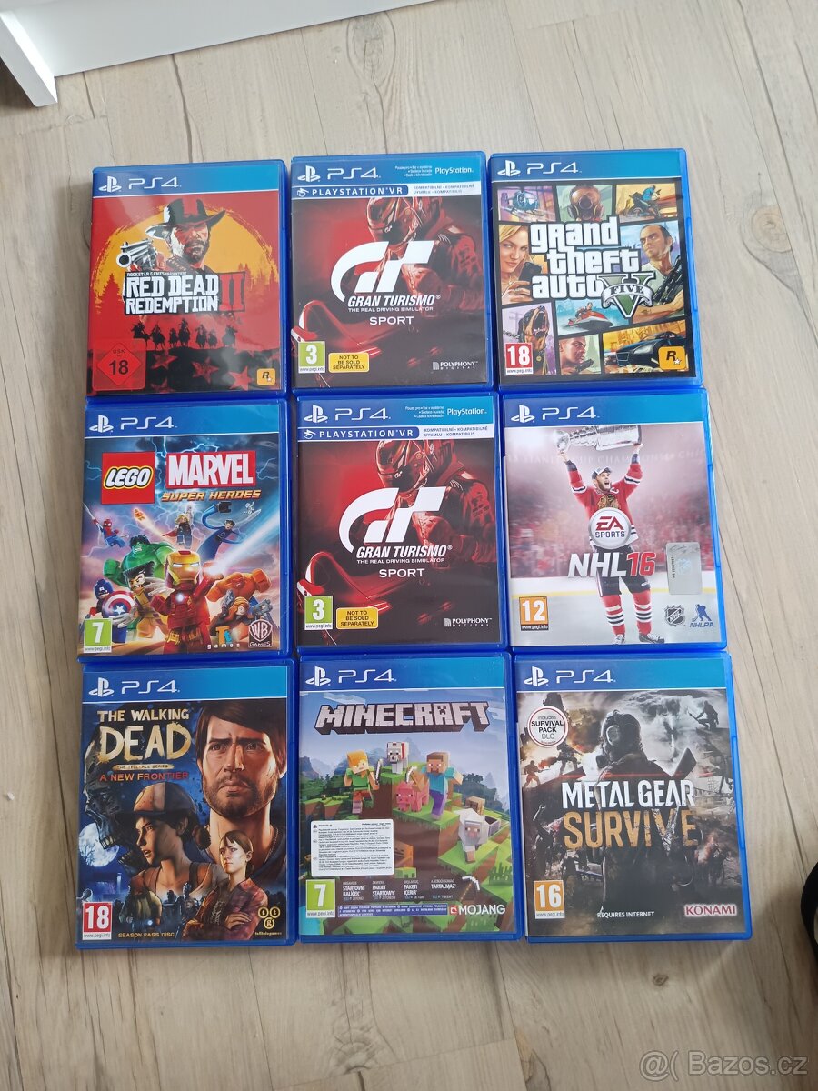 Hry na ps4
