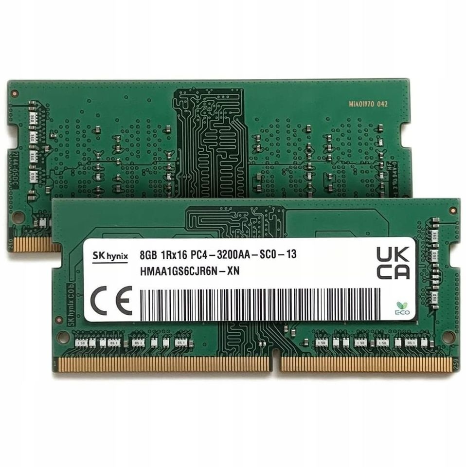 16GB RAM - 2x8GB DDR4 3200 pro notebooky