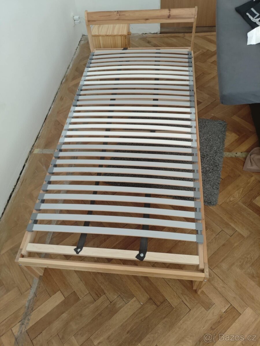 Postel (rám + rošt)