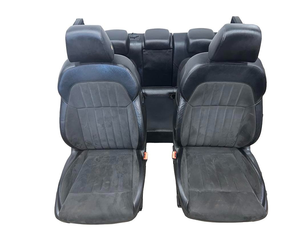 Sedačky černá kůže alcantara Škoda Superb 3 kombi r.v. 2016