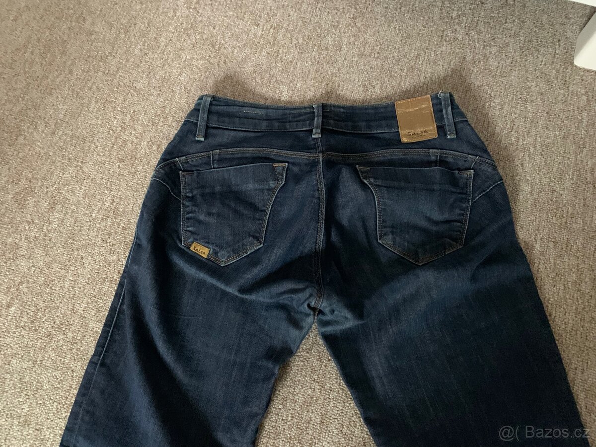 Push Up značkové džíny salsa jeans