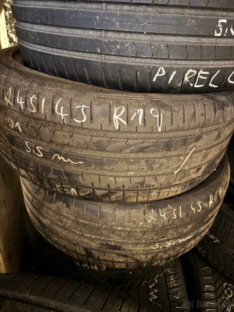 Letní sada pneu 245/45 R19