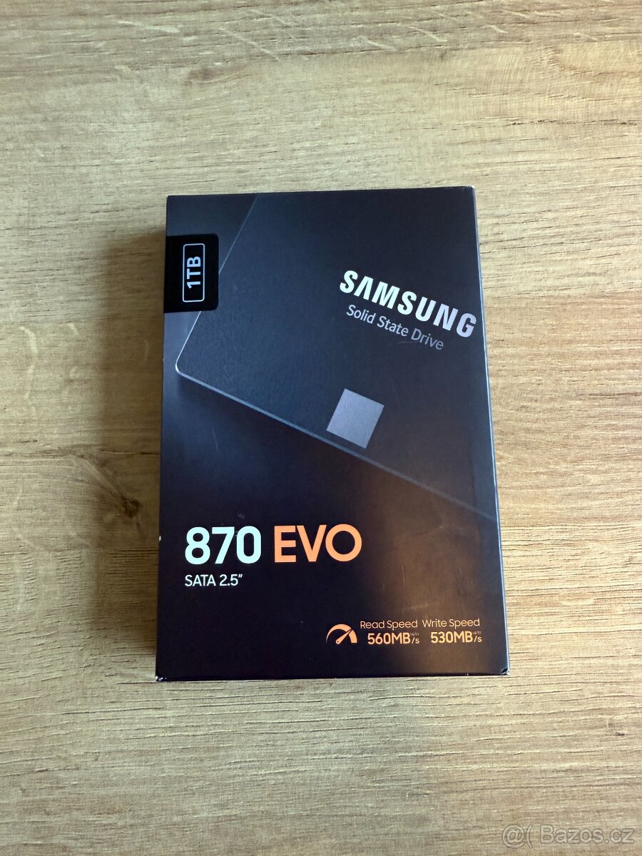 Samsung 870 EVO 1TB SSD SATA III | Nový | Záruka
