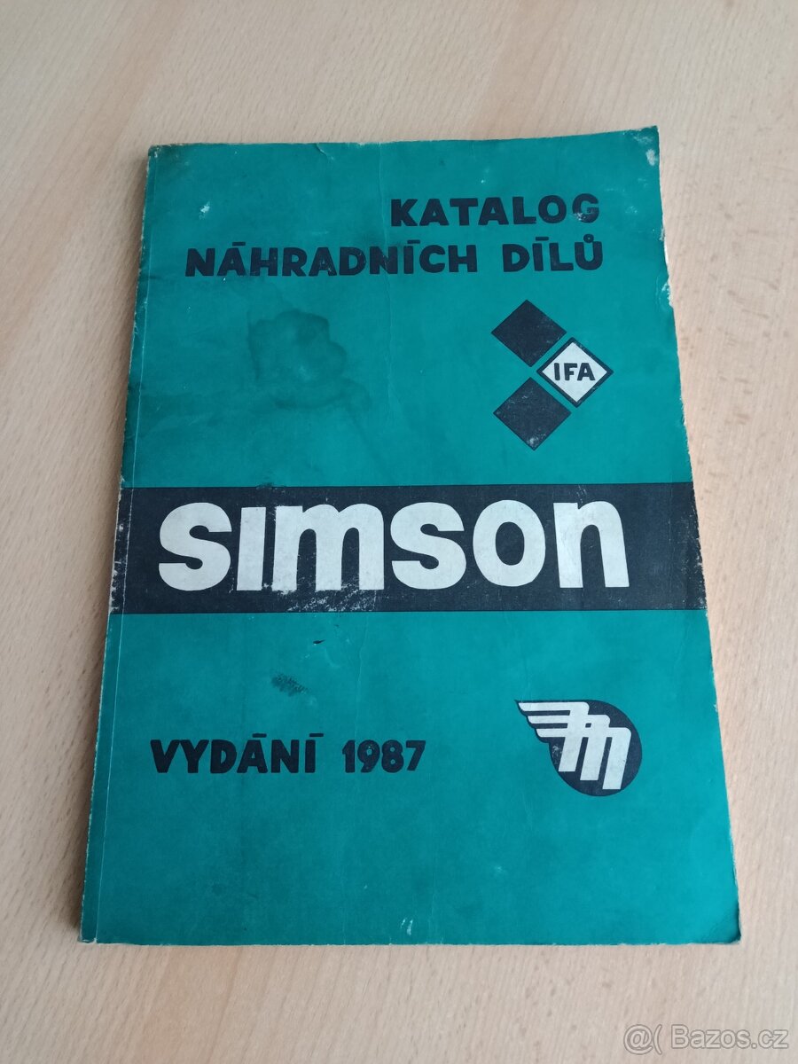 Katalog náhradních dílů Simson