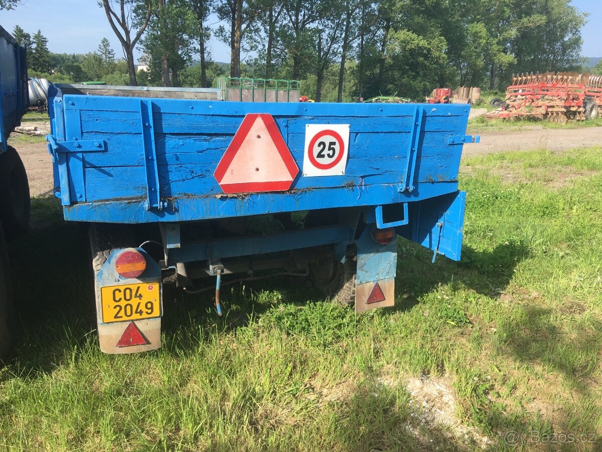 Sklápěcí přívěs BSS P53 S