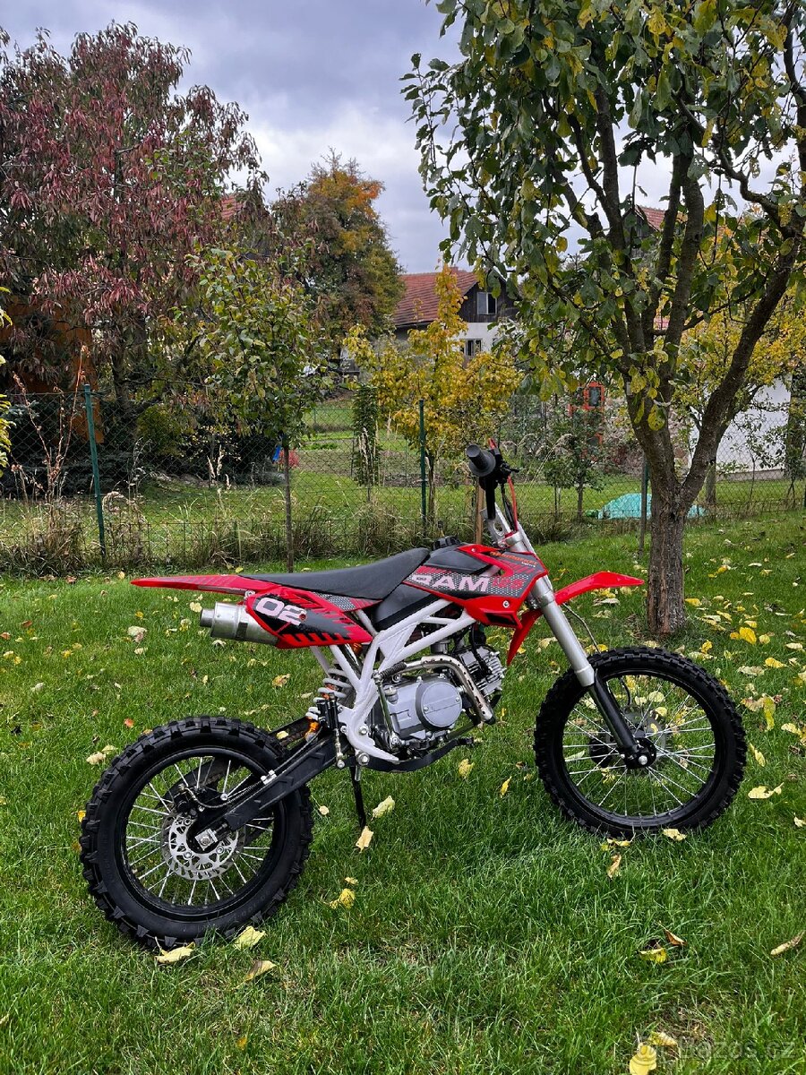 🏍️ Pitbike rám 125 – najeto jen 2 mth