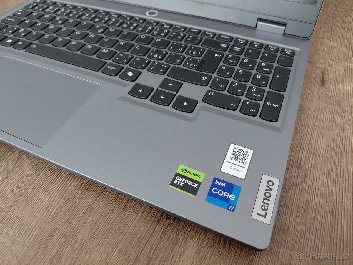 Prodám notebook Lenovo LOQ-JAKO NOVÝ, JEŠTĚ V ZÁRUCE