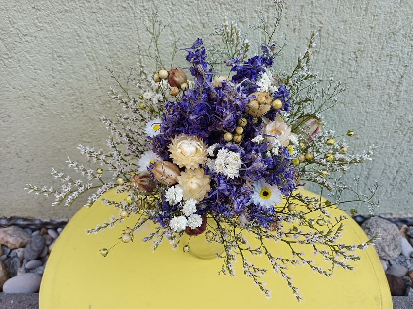 Sušené květiny - Kytice č.3.