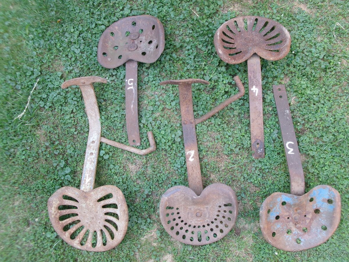 prodám šavle na traktor, sedačky, disky kol, kulové závěsy..