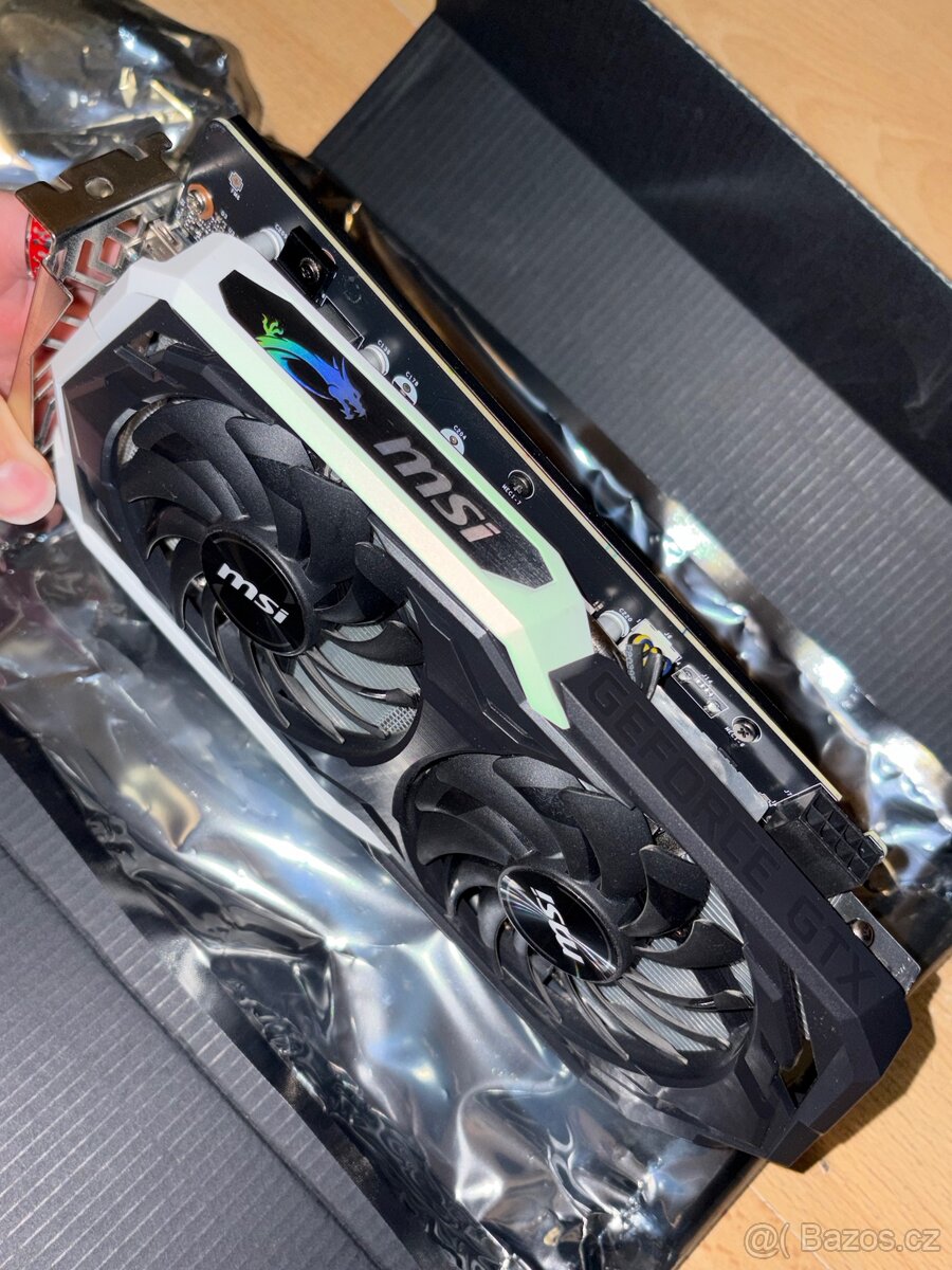 Grafická karta MSI GEFORCE GTX 1660 TI ARMOR OC 6GB