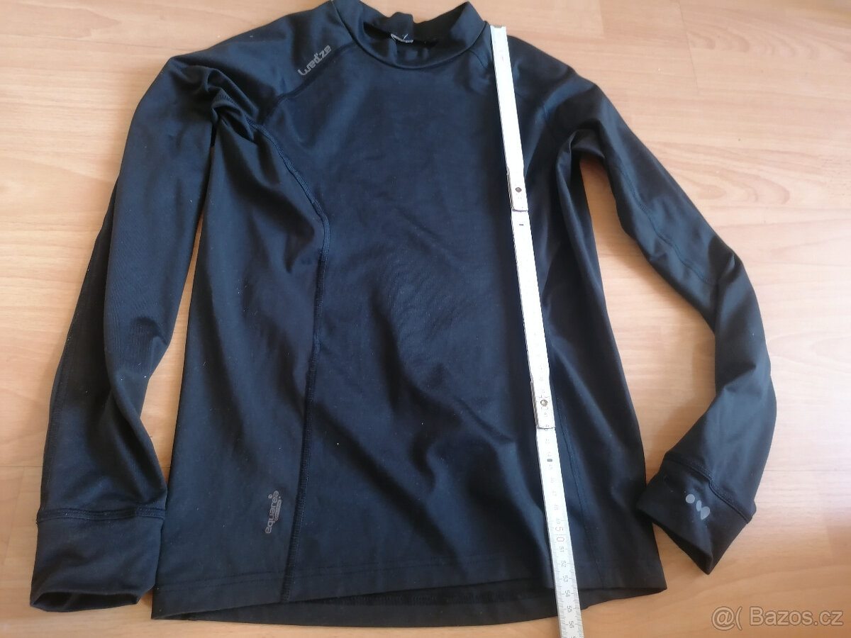 sportovní triko Funkční trička, Funkční prádlo, černé triko