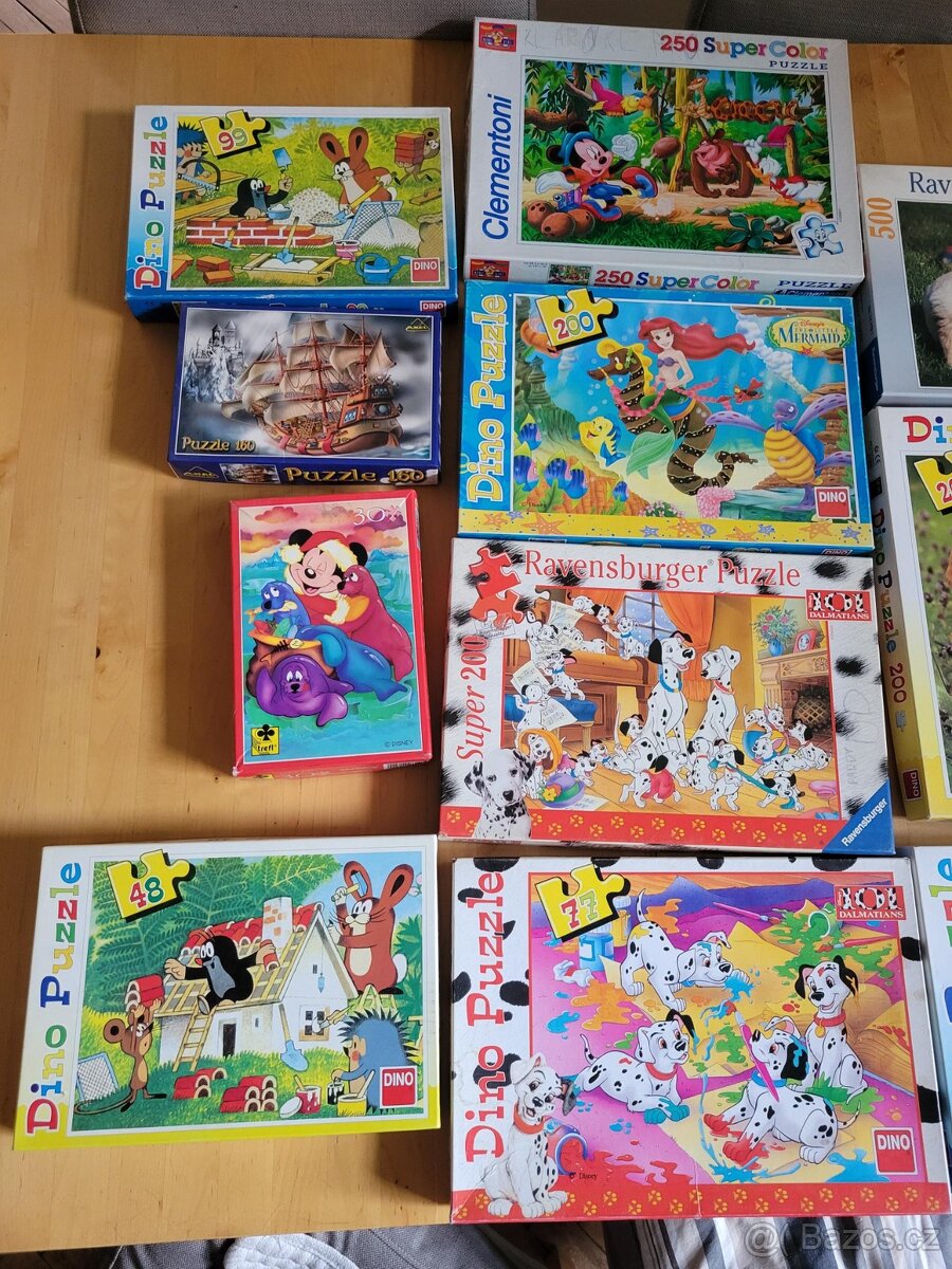 Dětské puzzle jako celek