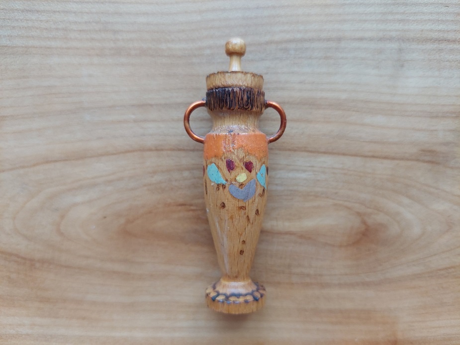 Amfora s růžovým olejem, vůně růže, Bulharsko - SLEVA