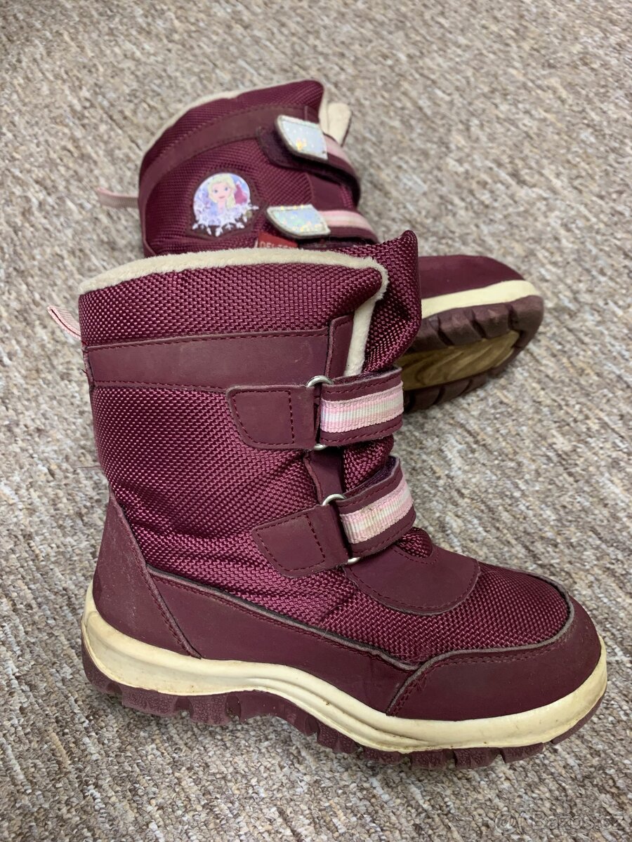 DÍVČÍ ZIMNÍ BOTY ELSA