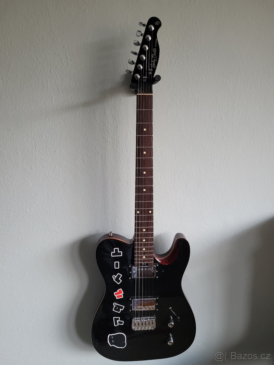 Kytara Harley Benton Fusion-T s kompletním vybavením, nová