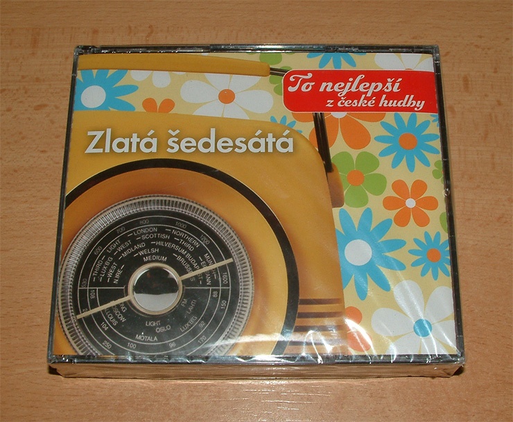 Zlatá šedesátá - 3 CD - nové, zabalené - Reader´s Digest